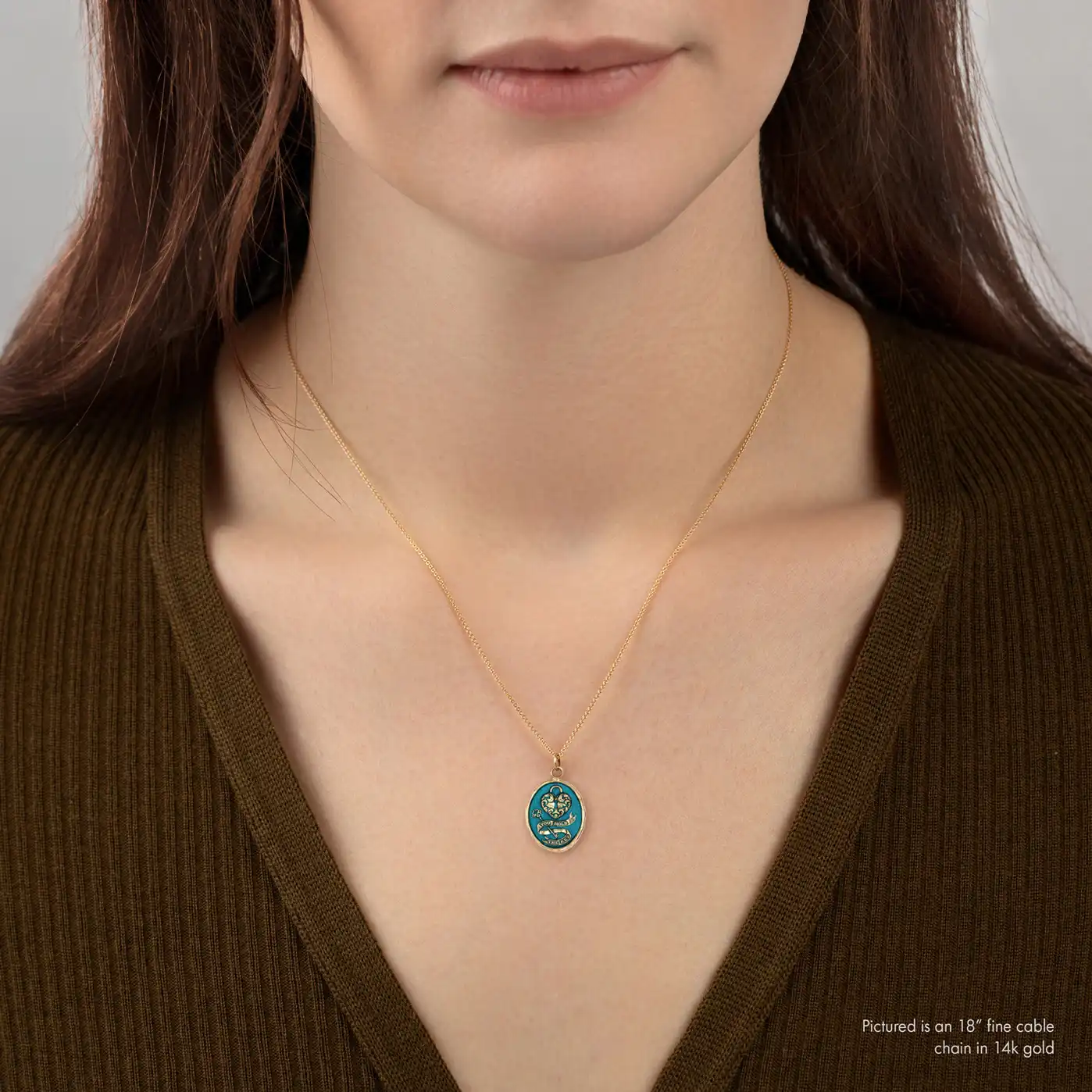 You Hold the Key 14K Gold Talisman - True Colors - Image 5